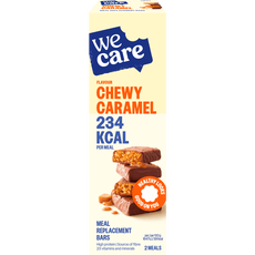 WeCare Bars Chewy Caramel 2 stuks
