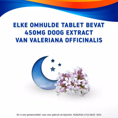 Valdispert Extra Forte 450 MG Tabletten 40 stuks
