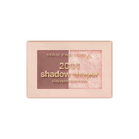 Max Factor 2000 Calorie Shadow Shaper Duo Eyeshadow Palette 010 Clay Gleam 4 g