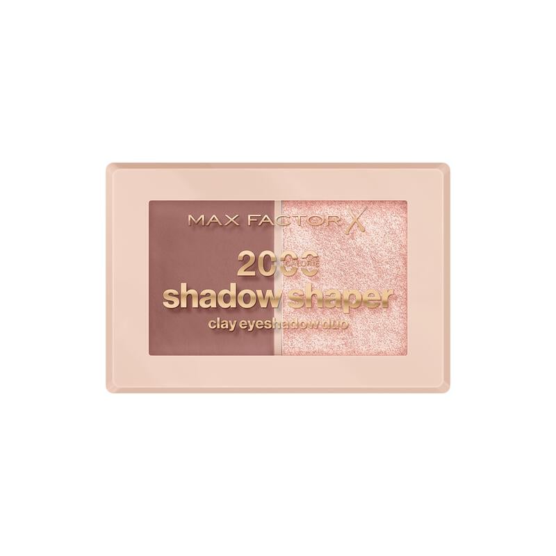 Max Factor 2000 Calorie Shadow Shaper Duo Eyeshadow Palette 010 Clay Gleam 4 g