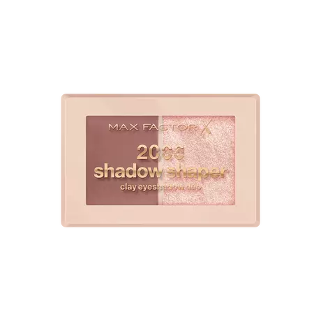 Max Factor 2000 Calorie Shadow Shaper Duo Eyeshadow Palette 010 Clay Gleam 4 g
