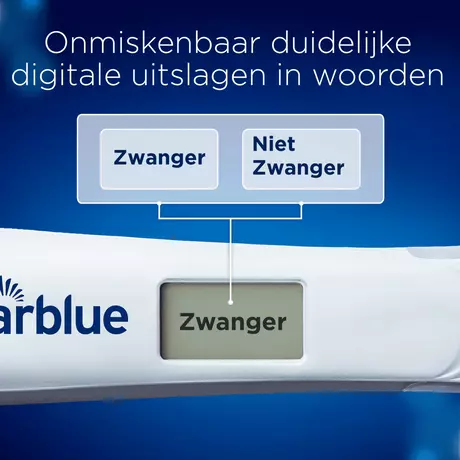 Clearblue Zwangerschapstest Digitaal Ultravroeg 2 stuks