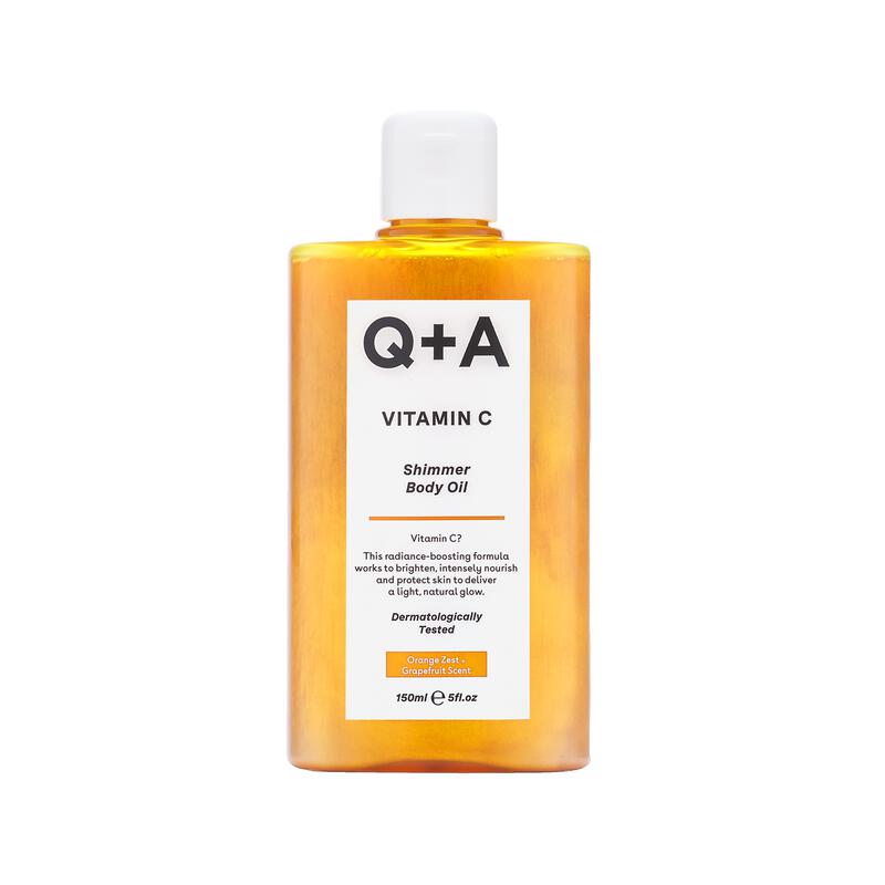 Q+A Vitamin C Shimmer Body Oil 150 ML