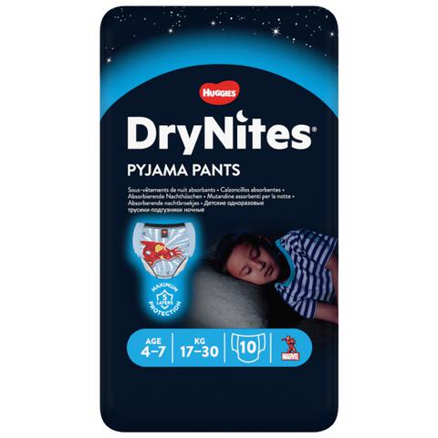 DryNites Disney Luierbroekjes Jongens 4 Tot 7 Jaar (17 - 30 kg) 10 stuks
