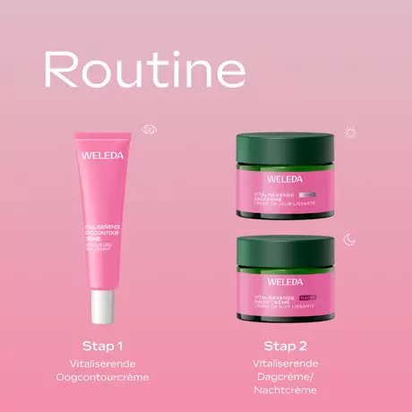 WELEDA Wilde Rozen & Witte Thee Vitaliserende Dagcrème 40 ML