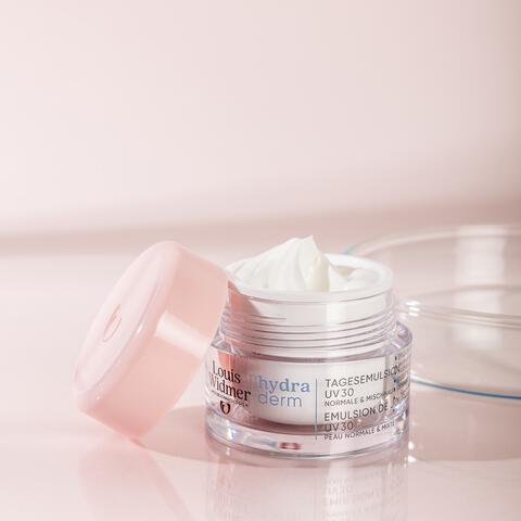 Louis Widmer Hydraderm Dagemulsie UV SPF30 Zonder Parfum 50 ML