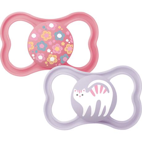 MAM Supreme Fopspenen 16M+ Pink 2 stuks