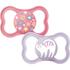 MAM Supreme Fopspenen 16M+ Pink 2 stuks