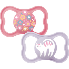 MAM Supreme Fopspenen 16M+ Pink 2 stuks