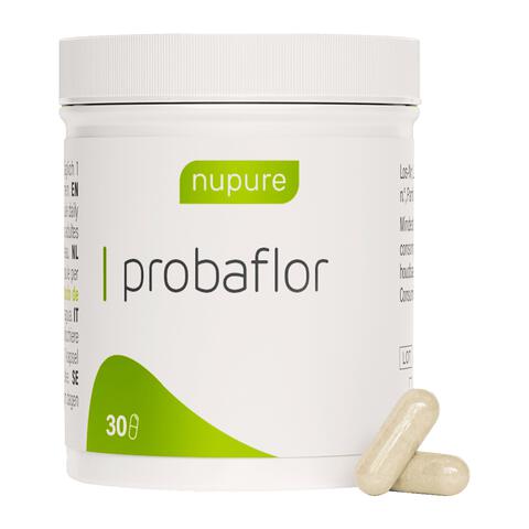 Nupure probaflor - Probiotica complex, hooggedoseerd met inulin, 30 capsules