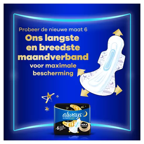 Always Maandverband Ultra Long Plus Wings Giga Pack 28 stuks