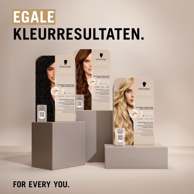 Schwarzkopf Creme Supreme Haarkleuring 5-0 Natuurlijk Bruin