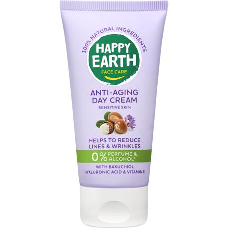 Happy Earth 100% Natuurlijke Face Care Anti-Age Day Cream 50 ML