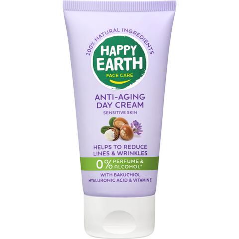 Happy Earth 100% Natuurlijke Face Care Anti-Age Day Cream 50 ML