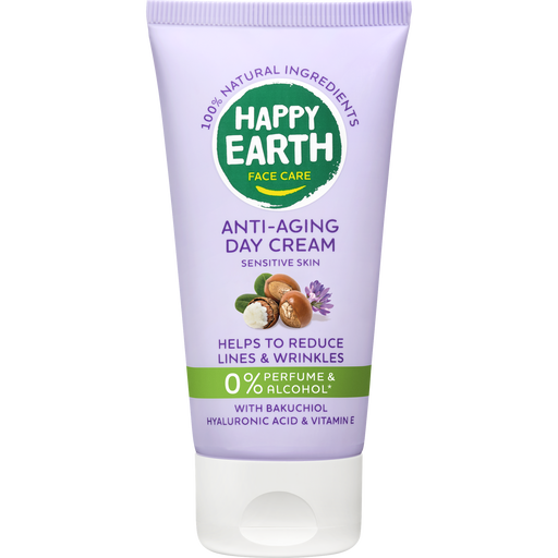 Happy Earth 100% Natuurlijke Face Care Anti-Age Day Cream 50 ML