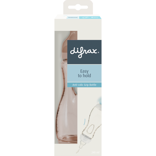 Difrax Handgreepfles Mocha 240 ML