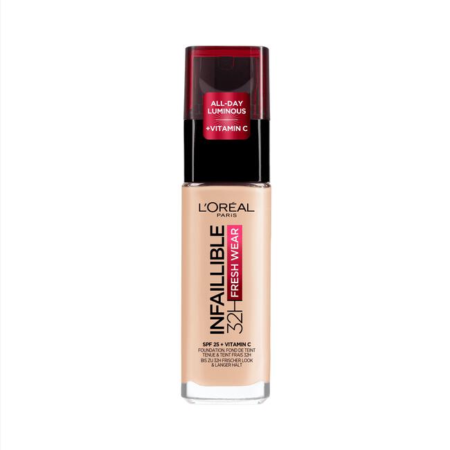 L'Oréal Paris Infaillible 32HR Fresh Wear 20 Ivory Foundation SPF25 30 ML