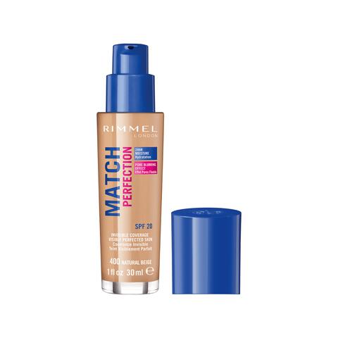 Rimmel London Match Perfection Foundation 400 Natural Beige