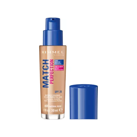 Rimmel London Match Perfection Foundation 400 Natural Beige