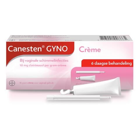 Canesten Gyno Crème bij vaginale schimmel 35 gram
