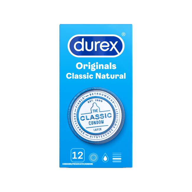 Durex Condooms Originals Classic Natural 12 stuks