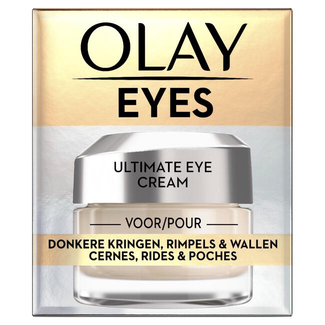 Stiptheid de begeleiding moersleutel Olay Ultimate Oogcrème Voor Donkere Kringen, Rimpels En Wallen 15 ML 15 ML  | Etos