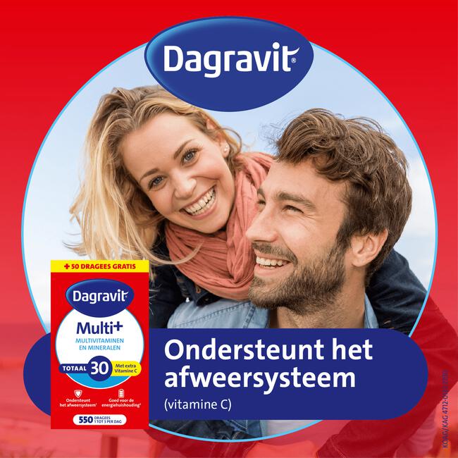 Dagravit Totaal 30 Voordeelpak 550 dragees