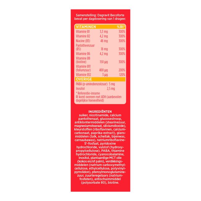 Dagravit Becoforte 100 tabletten