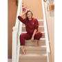 Bo Wilkes Sweater Burgundy Maat L/XL