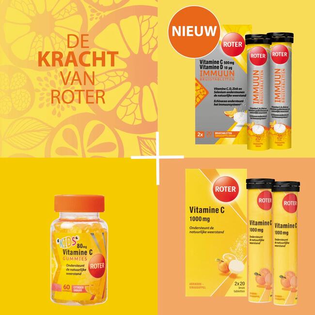 Roter Immuun Bruis 40 bruistabletten