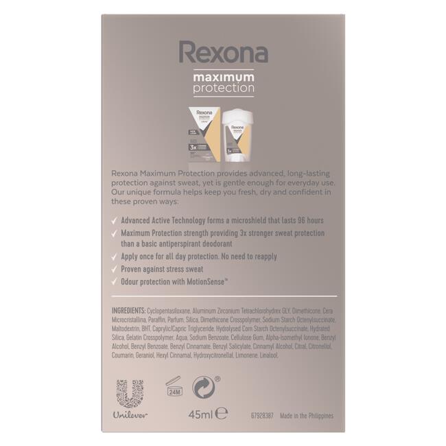 Rexona Women Maximum Protection Active Shield Deodorant Stick 45 ML