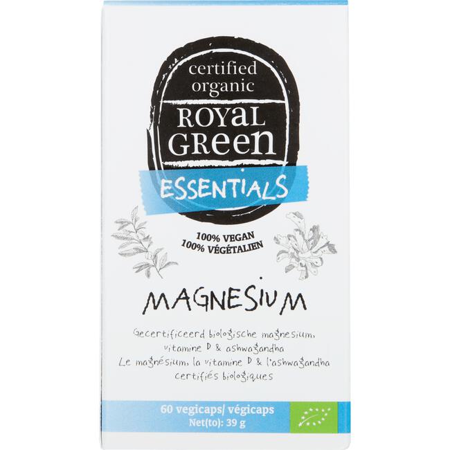 Royal Green Magnesium Capsules Bio 60 stuks