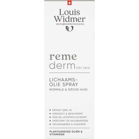 Louis Widmer Remederm Lichaamsolie Spray 150 ML
