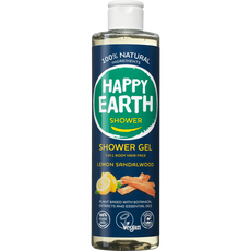 Happy Earth 100% natuurlijke Lemon Sandalwood Douchegel 300 ML