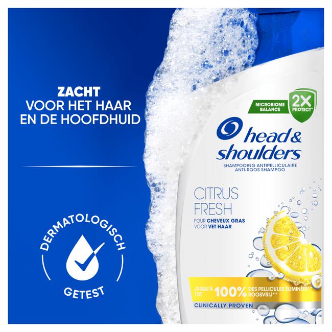 Head & Shoulders Citrus Fresh Anti-roos Shampoo 625 ML