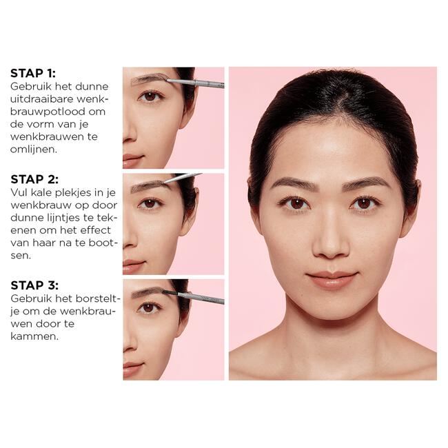 L'Oréal Paris Brow Artist Skinny Definer Wenkbrauwpotlood 105 Brunette Ultradun