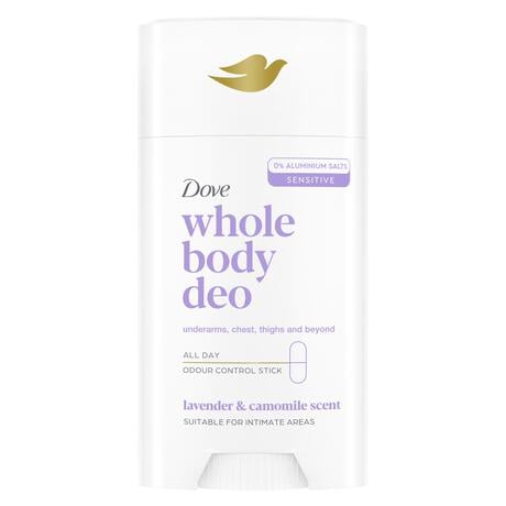 Dove Whole Body Lavender & Chamomile Deodorant Stick 75 gram