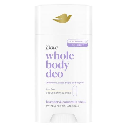 Dove Whole Body Lavender & Chamomile Deodorant Stick 75 gram