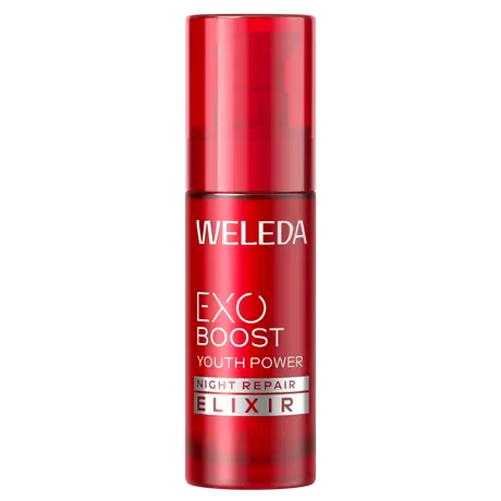 WELEDA Exo Boost Night Repair Elixir Granaatappel Astaxanthine 30 ML