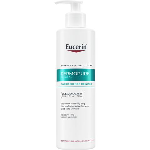 Eucerin DERMOPURE CLINICAL Corrigerende Reinigingsgel Gevoelige Huid 400 ML