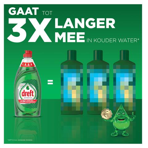 Dreft Afwasmiddel Platinum Quick Wash 1050 ML