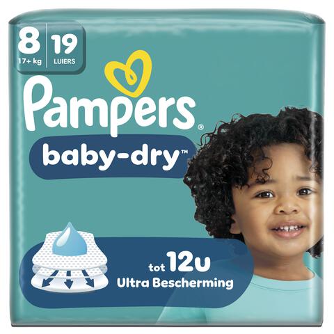 Pampers Baby Dry Luiers Maat 8 17+ kg 19 stuks