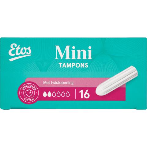 Etos Tampons Mini 16 stuks