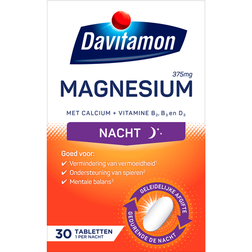 Davitamon Voor De Nacht Magnesium Tabletten 30 stuks