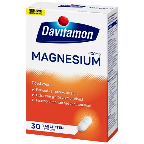 Davitamon Magnesium 400 mg Tabletten 30 stuks