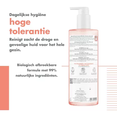 Avène Xeracalm Nutrition Reinigingsgel 500 ML