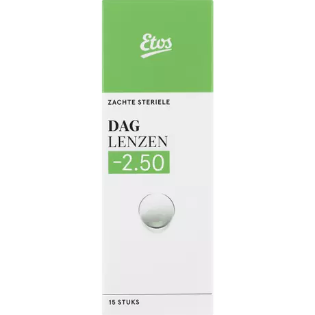 Etos Zachte Daglenzen -2,50 15 stuks