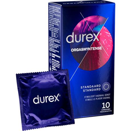 Durex Condooms Orgasm Intense met Ribbels 10 stuks