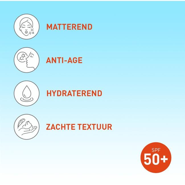 Vision Zonnebrand Face Fluid SPF 50+ 50 ML