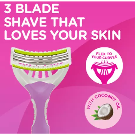 WIlkinson Sword Xtreme 3 Comfort Cherry Blossom Wegwerpmesje